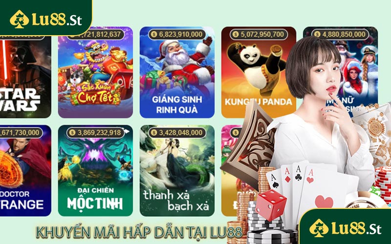 Tổng hợp những khuyến mãi hấp dẫn tại LU88